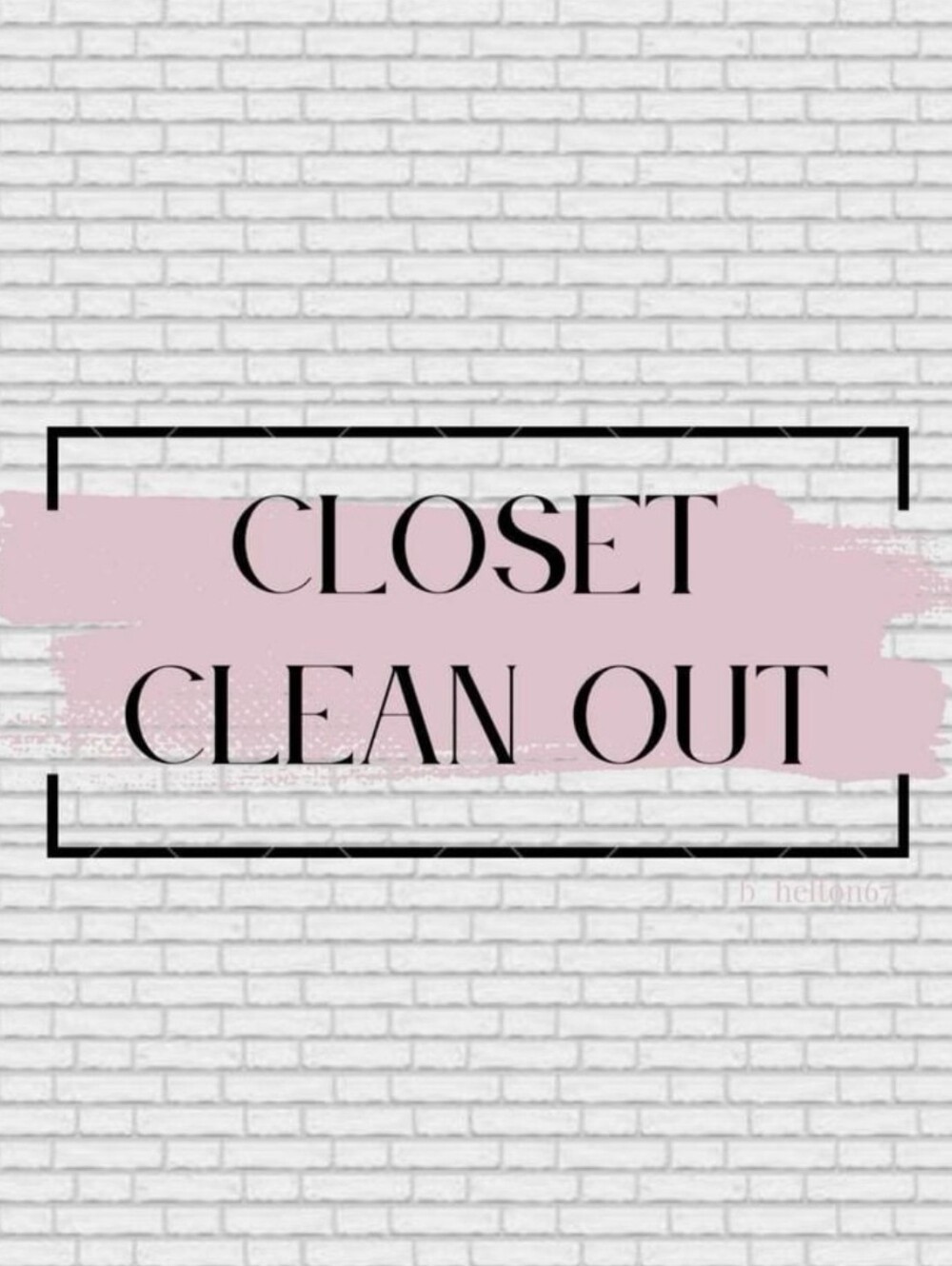 Unlisted Live Show Closet Clean Out